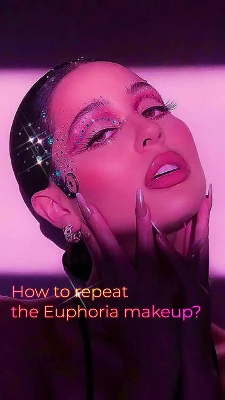 Wanna see the tutorial? #euphoriamakeup #facelabapp #euphoriaedit