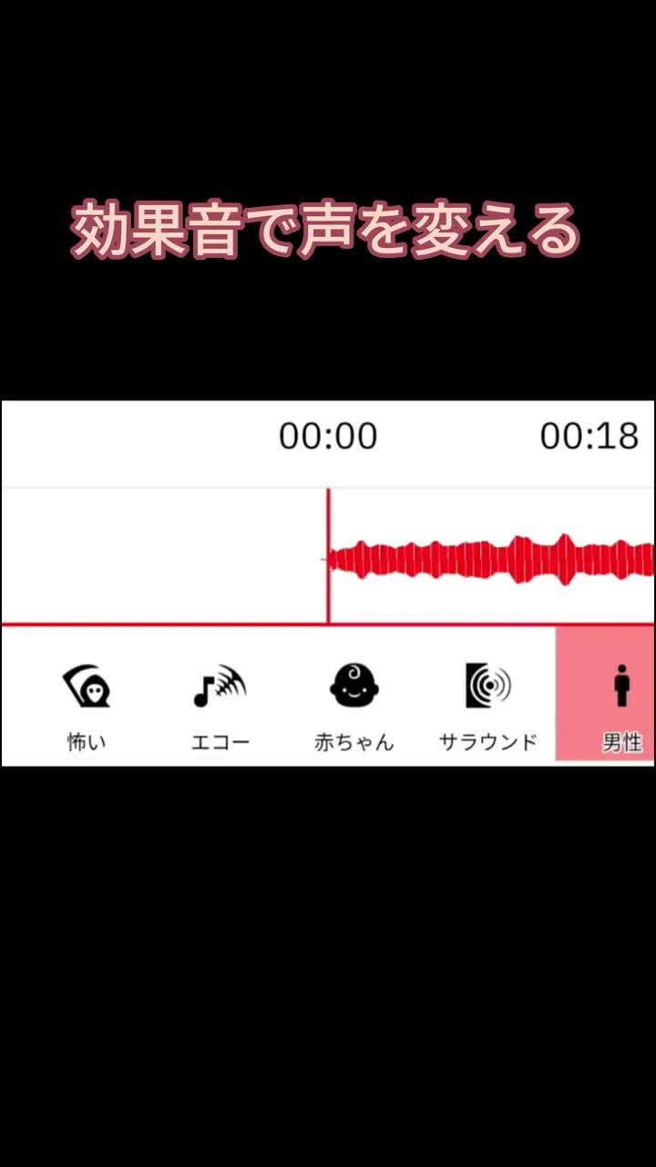 豊富な音声AIエフェクトで有名人の声に変更