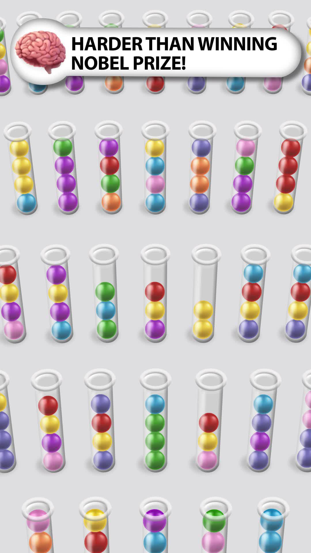 Sort the colorful balls