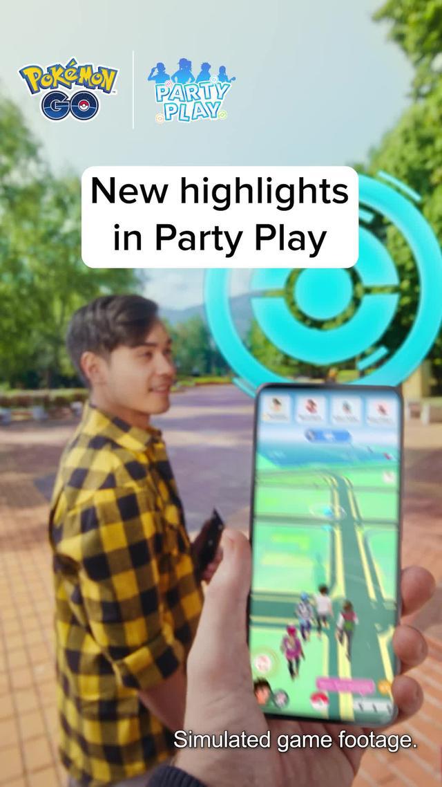 Join the party and dive into a shared Pokémon GO experience together