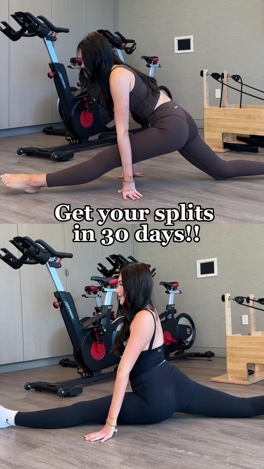 How to do the splits in just 30 days!