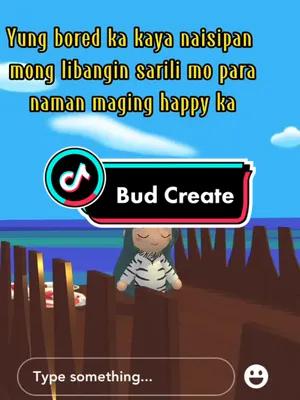 Sarap bebe time dito kaso wala ako non HAHAHA #bud #budcreate