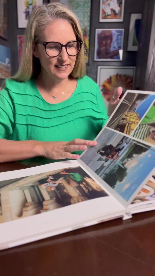 Here’s a great way to make a photo album of vacation pics!  @getsimpleprints app makes ordering those photos to display so easy😄 