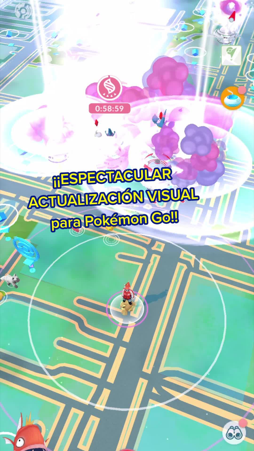 ¡Ahora Pokémon GO tiene un nuevo aspecto con imágenes enriquecidas!
