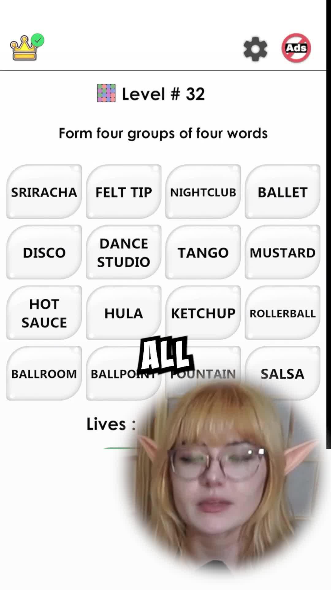 Take on the Words challenge! See if you can even pass level 5 – not everyone can!