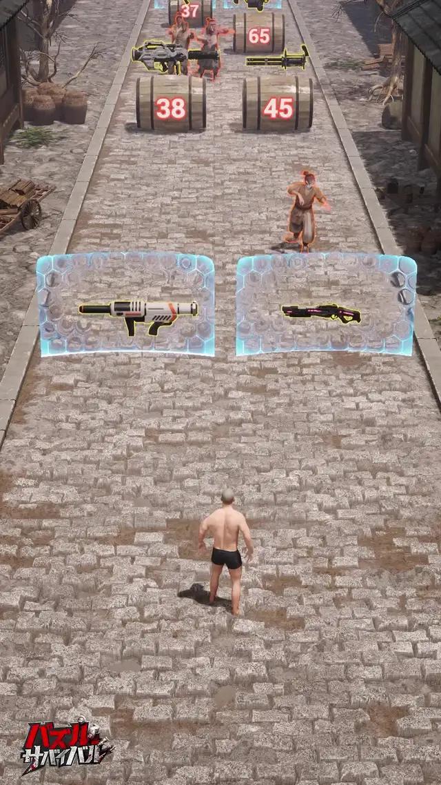 ゾンビ接近中！パズルを解いてやっつけろ！