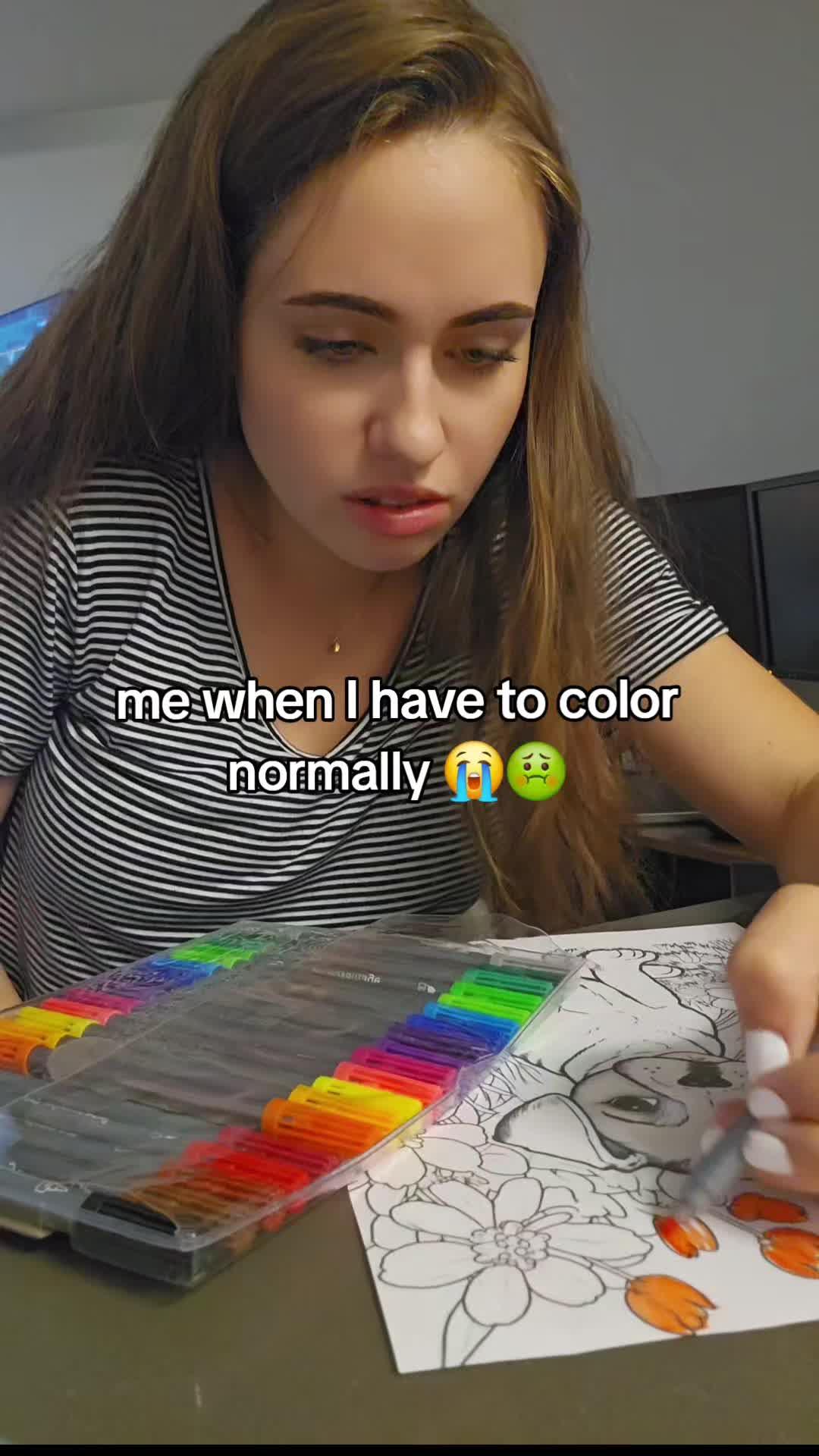 Free coloring game, calm and relax your brain