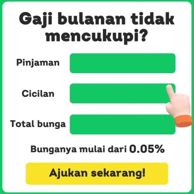 Pinjaman Online Cepat, jumlah pinjaman: Rp 2jt-10jt!