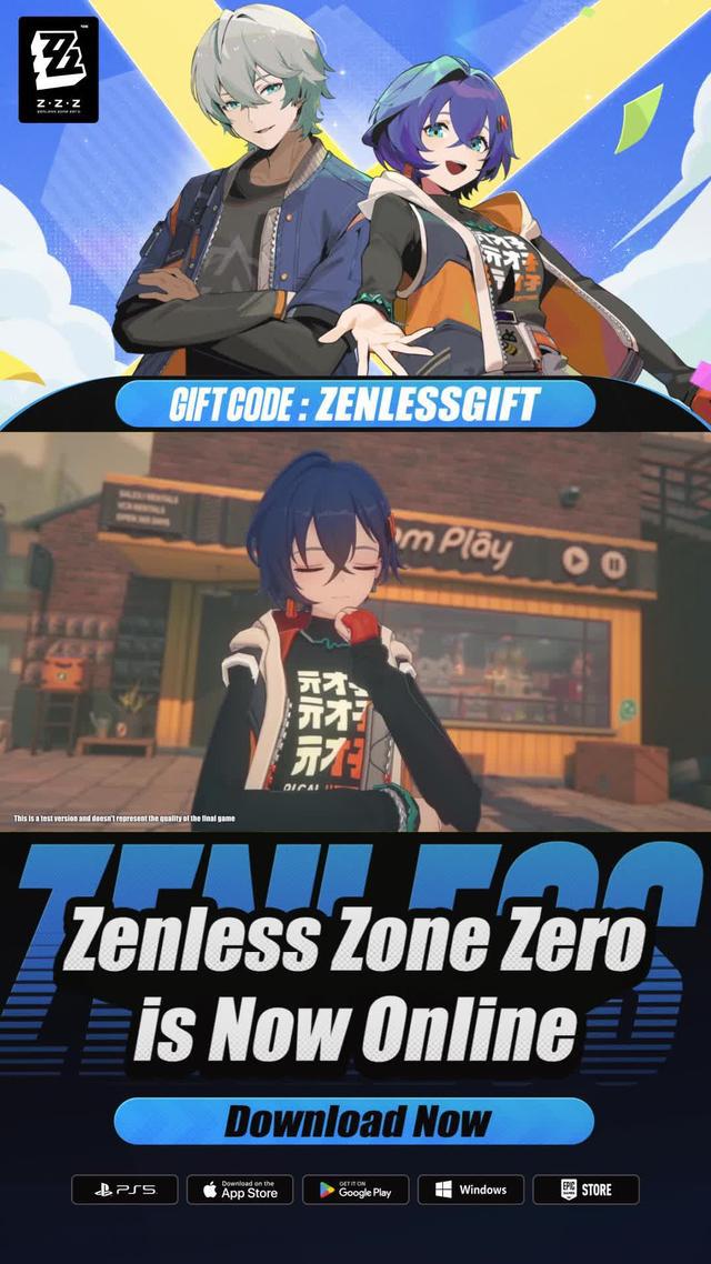 Download Zenless Zone Zero and begin your action adventure!