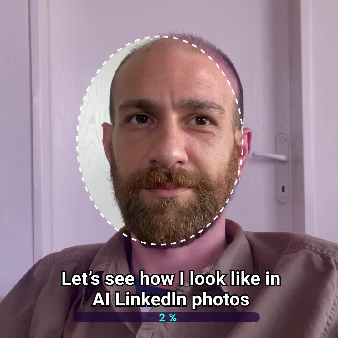 Create professional headshots with FotoAI