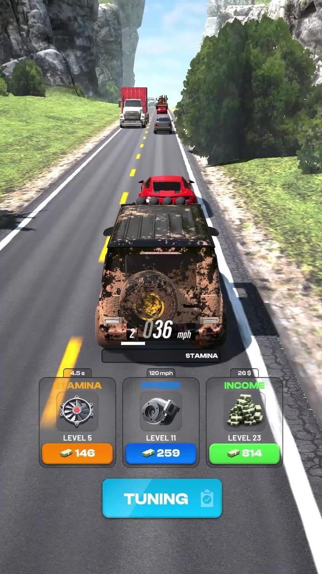 Nothing is better than overtake in the highway!