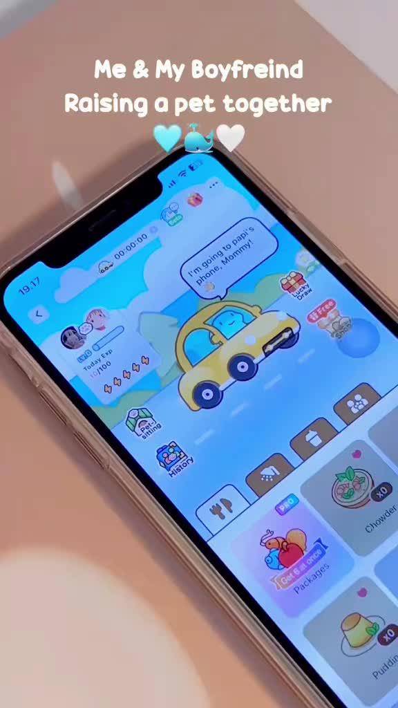 Raise a pet on your lock screen