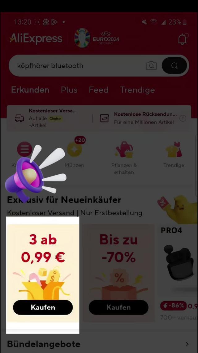 3 ab US 0,99€. Gratisversand