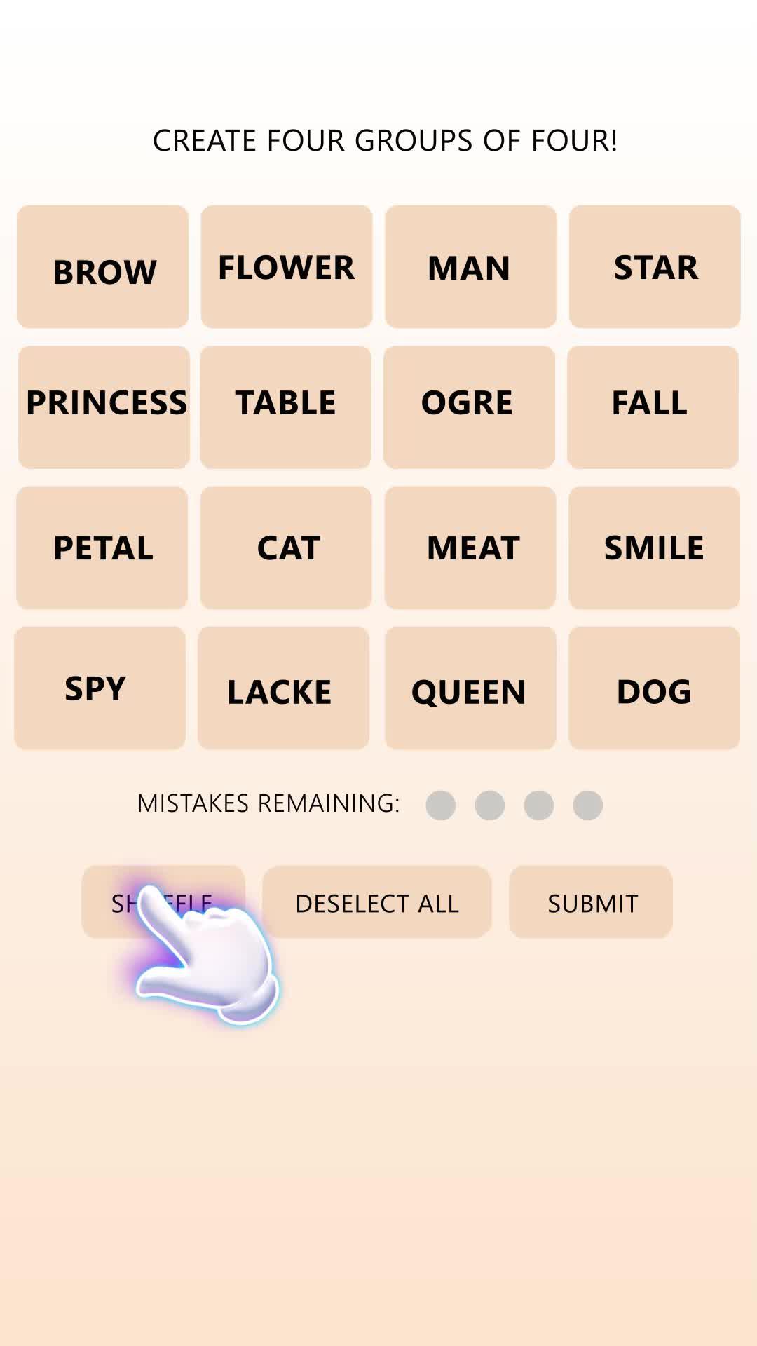 Take on the Connections challenge! See if you can even pass level 1 – not everyone can!