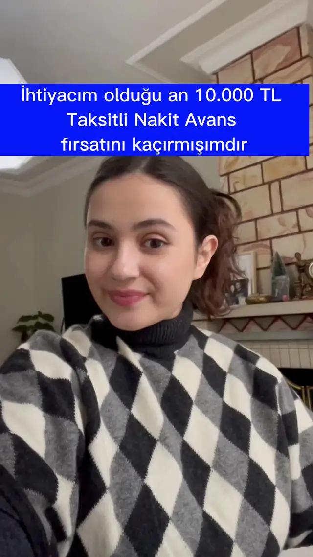 10.000 TL'lik 6 ay vadeli faizsiz Taksitli Nakit Avans fırsatından yararlanmak için müşteri ol.