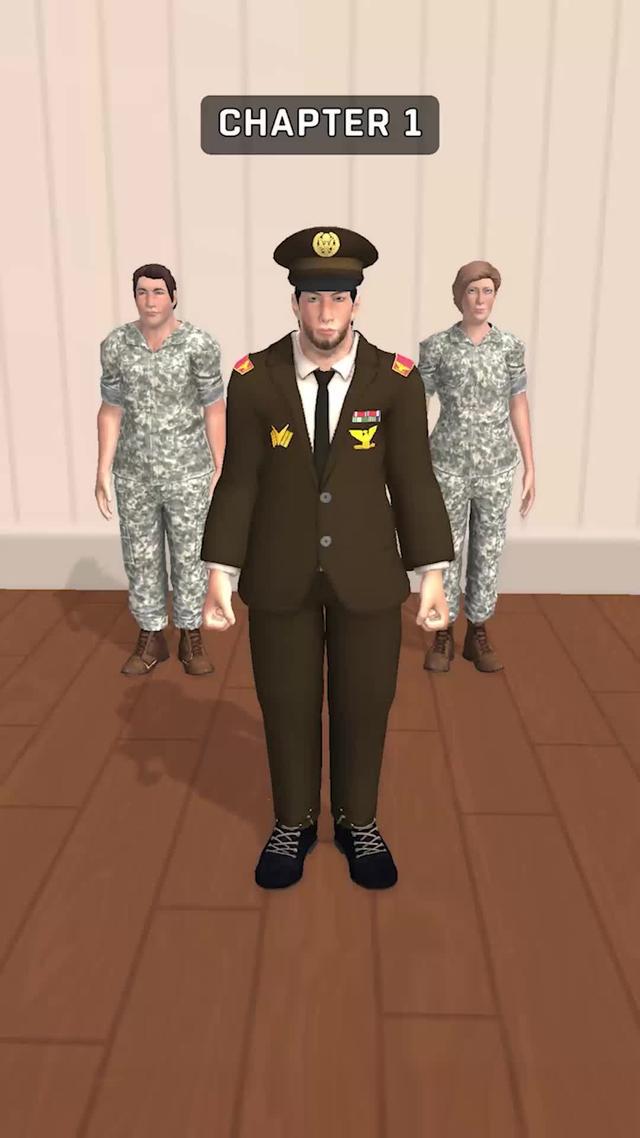 Army commander at battle front