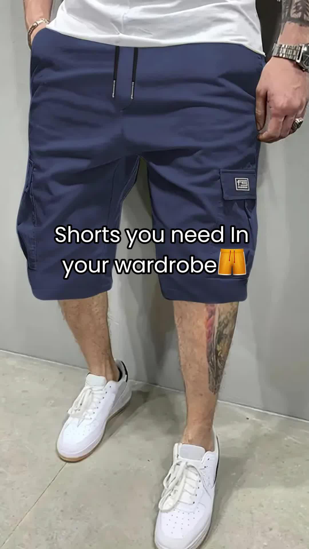 Shorts You NEED For The Summer🔥 #fashiontiktok #shorts #menfashiontips #stylingtips #mensfashion #fyp #summer#temu #temuhaul #temufinds