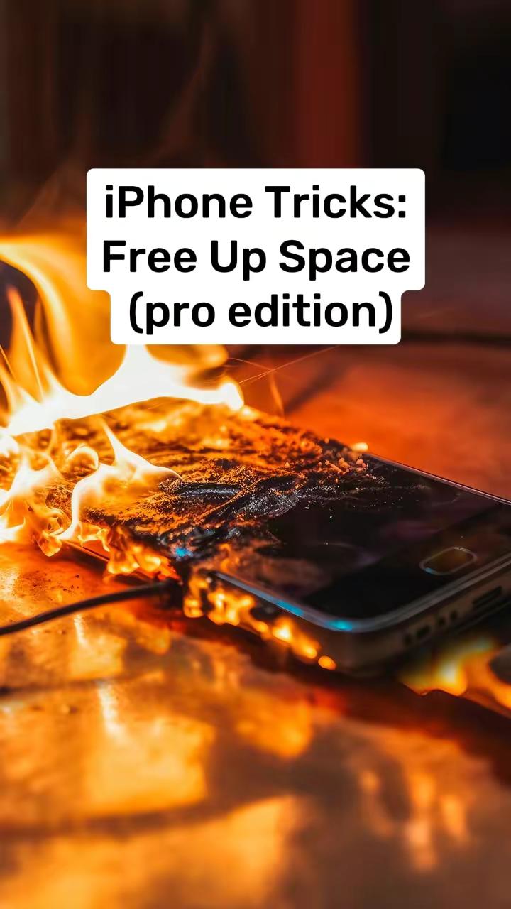 Unlock hidden storage & boost iPhone speed.
