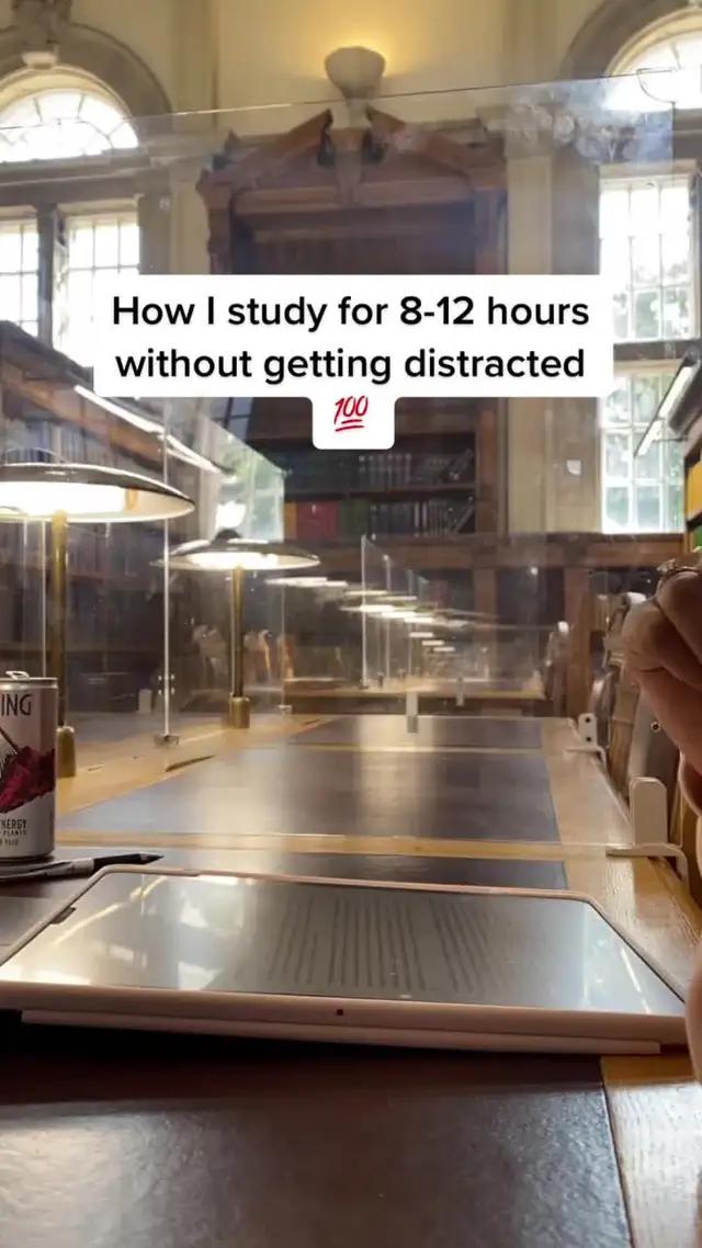 POV: You stopped procrastinating!