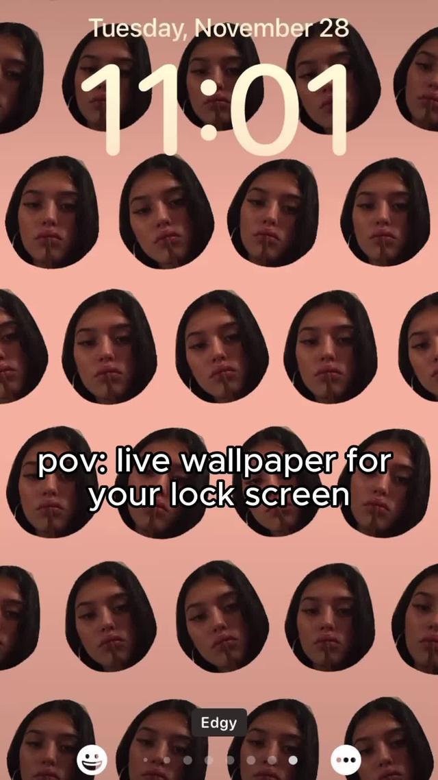 Live wallpaper for your lock screen