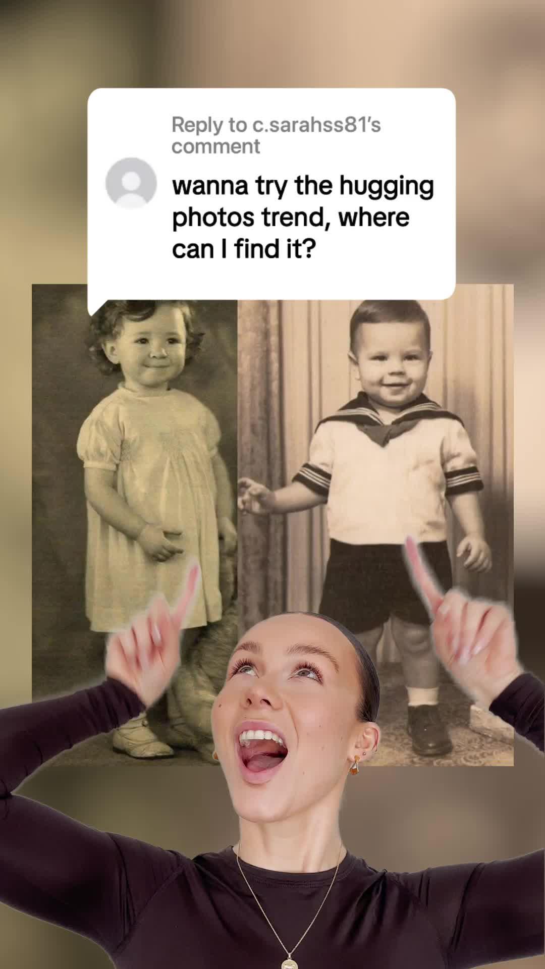 Diving into the latest AI Hug Trend and bringing your photos to life with a heart-warming animation!