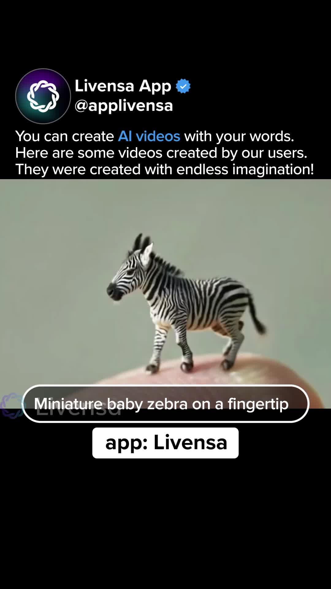 Create Al videos with your own words on mobile