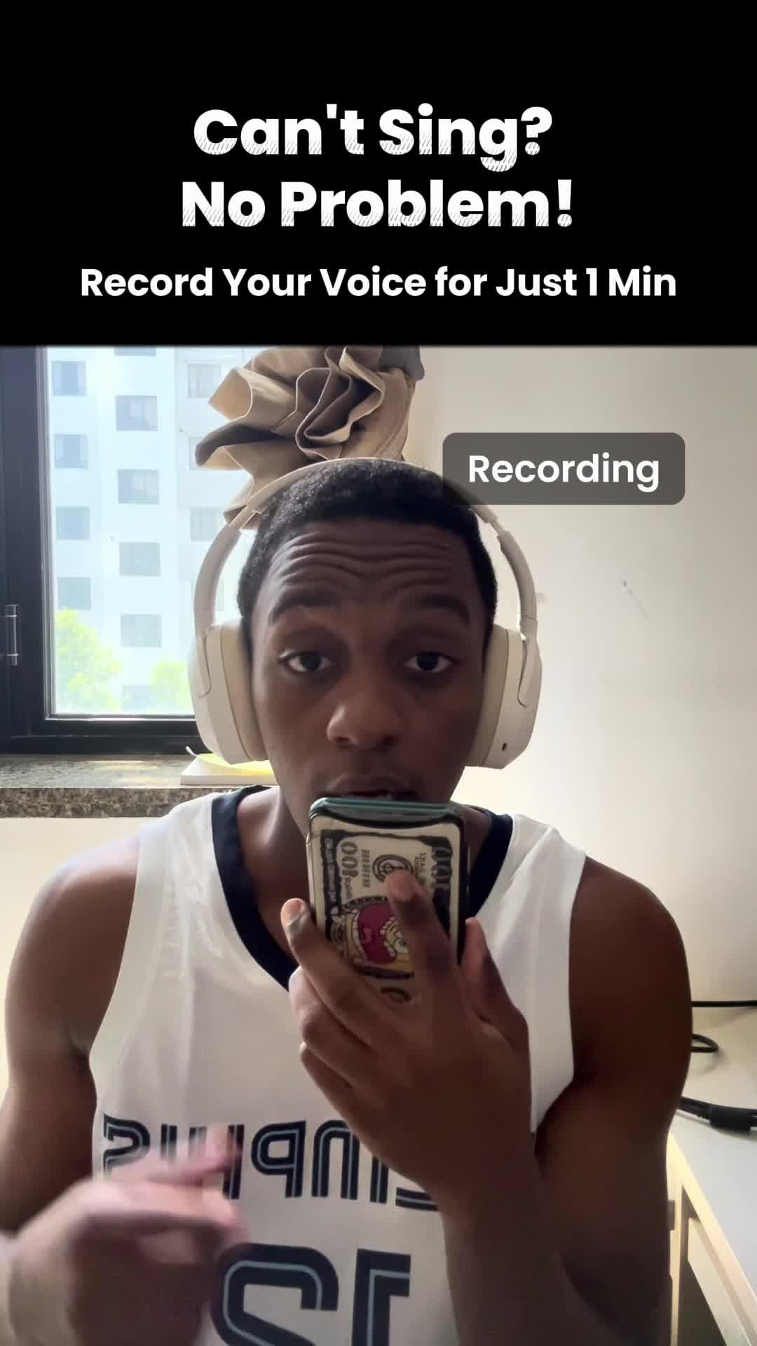 Record your voice and be a singer easily