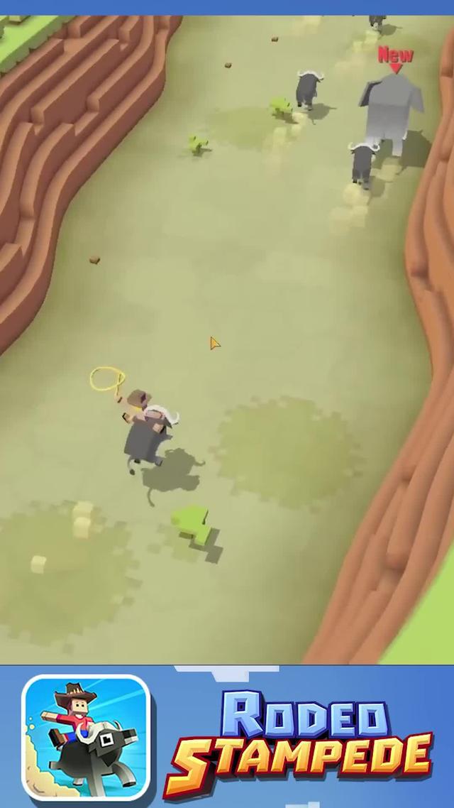 Accrochez-vous bien pour une balade pleine d'adrénaline dans Rodeo Stampede!