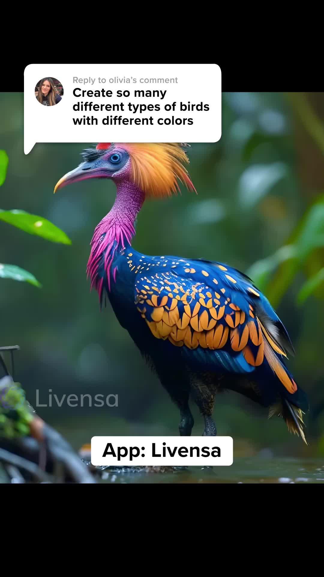 Create Al videos with your own words on mobile