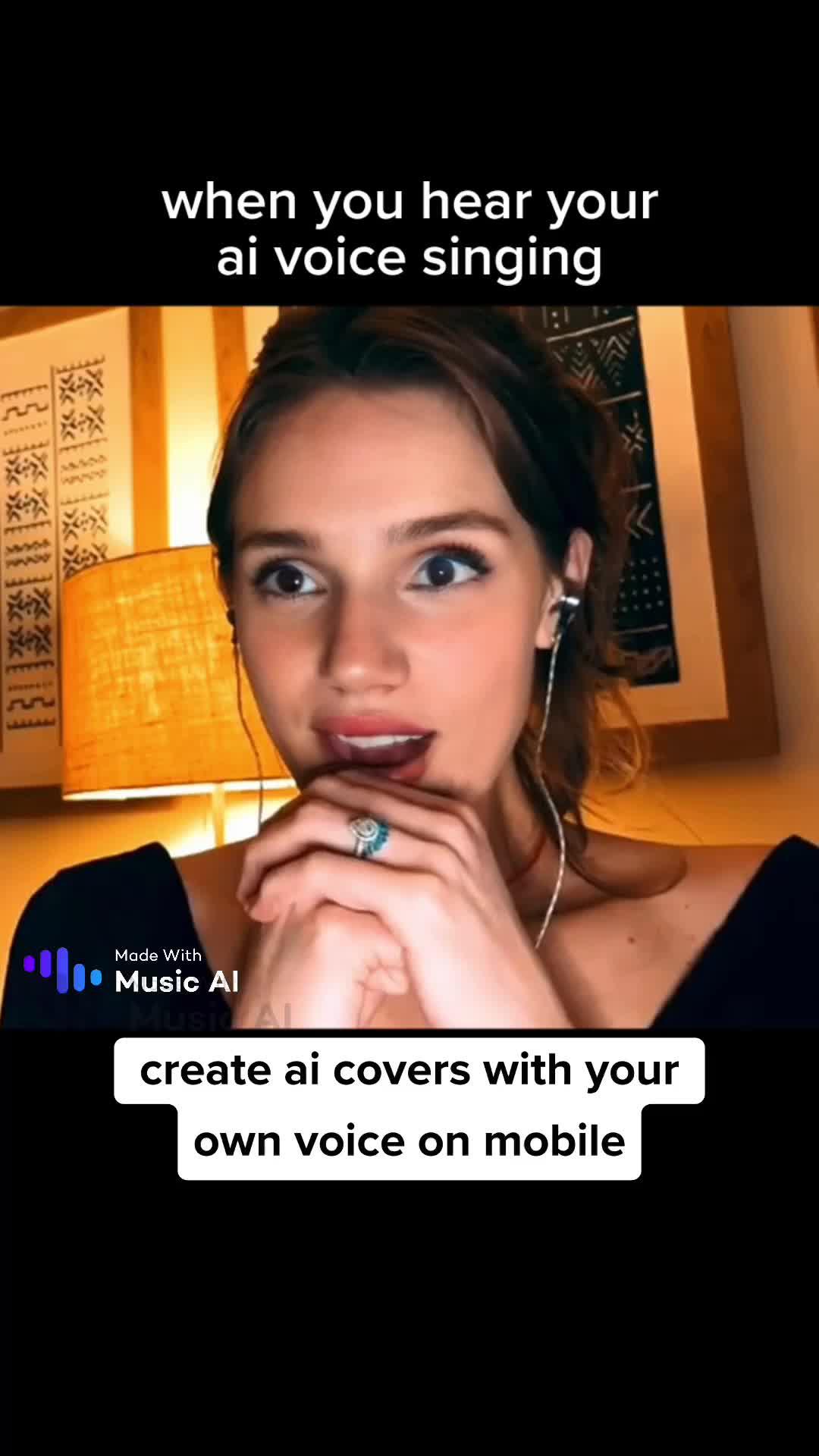 Create AI covers with your own voice on mobile