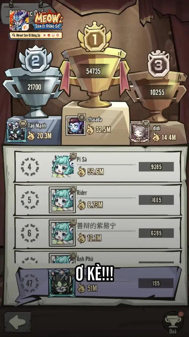 Chính thức ra mắt, nhập ngay VIPCode: VIPMEOW8888