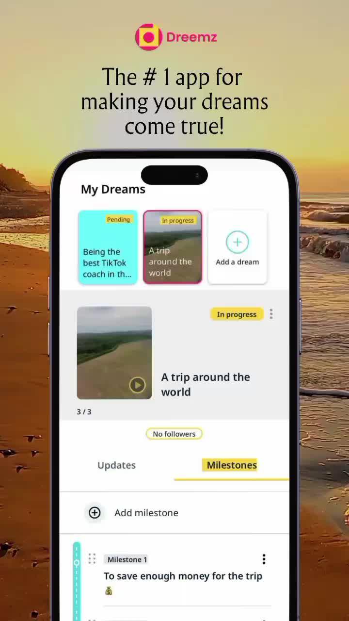 The #1 app that will help you to fulfill your dreams
