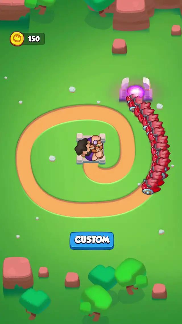 Pick how to defend the tower!