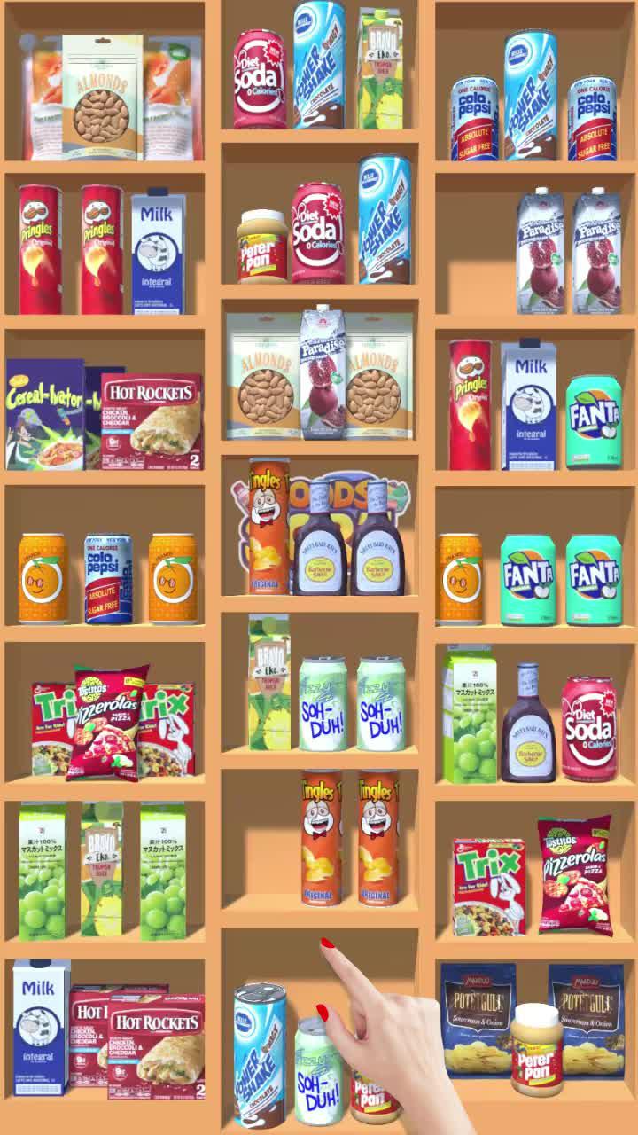 FInd and match 3 same goods!