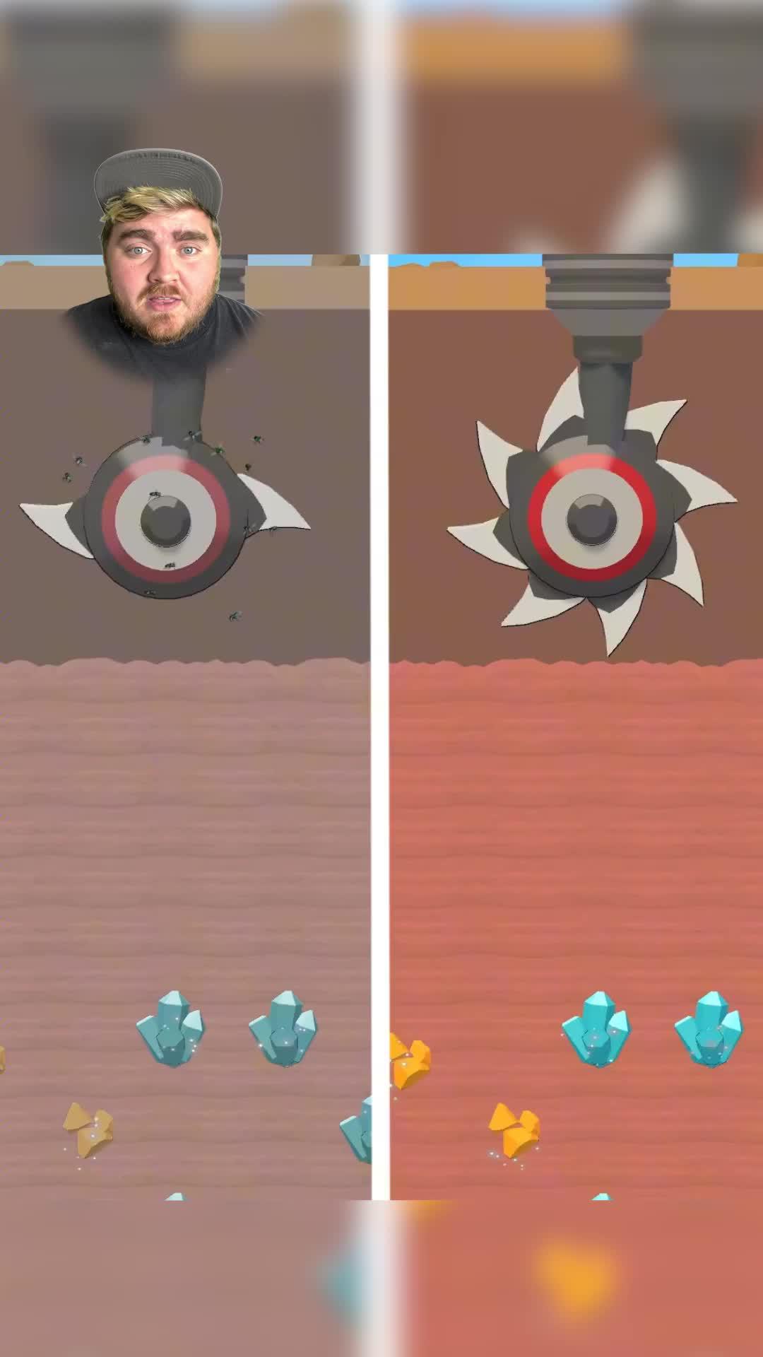 Drill, loot, and upgrade your gear in Drill&Collect! Can you dig your way to success?