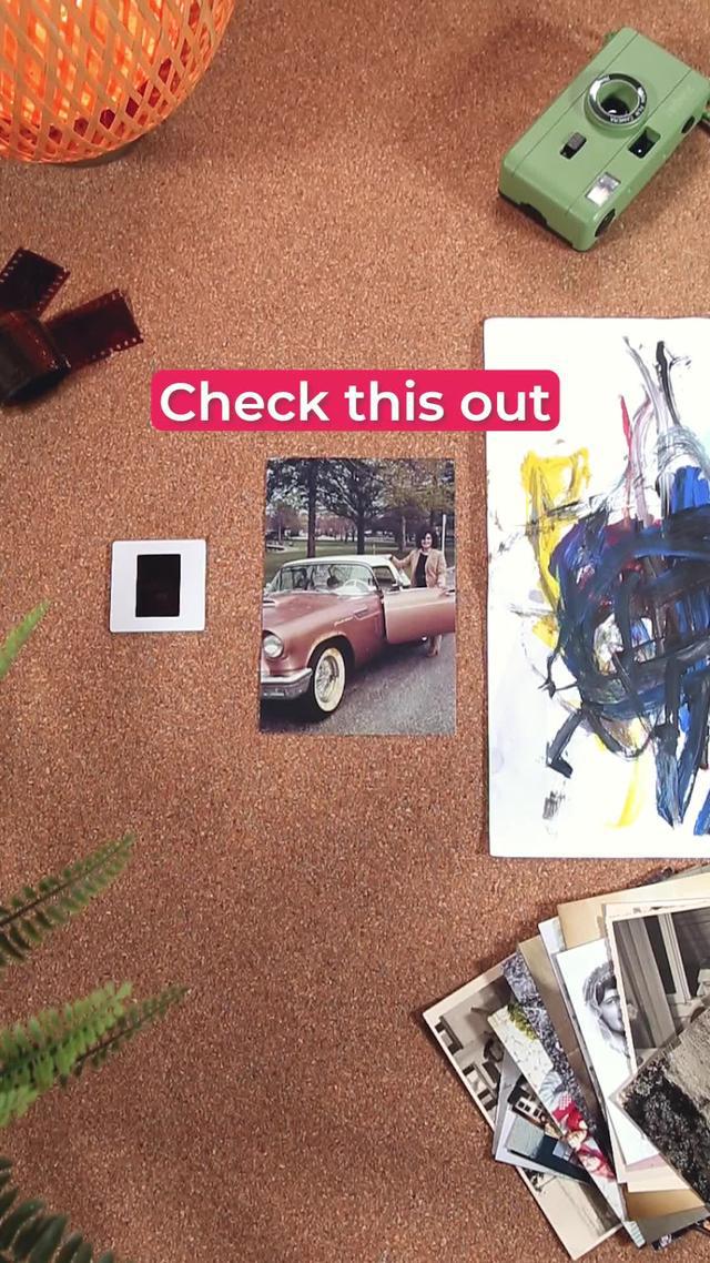 You won't believe how easy it is to scan & save your old slides & art
