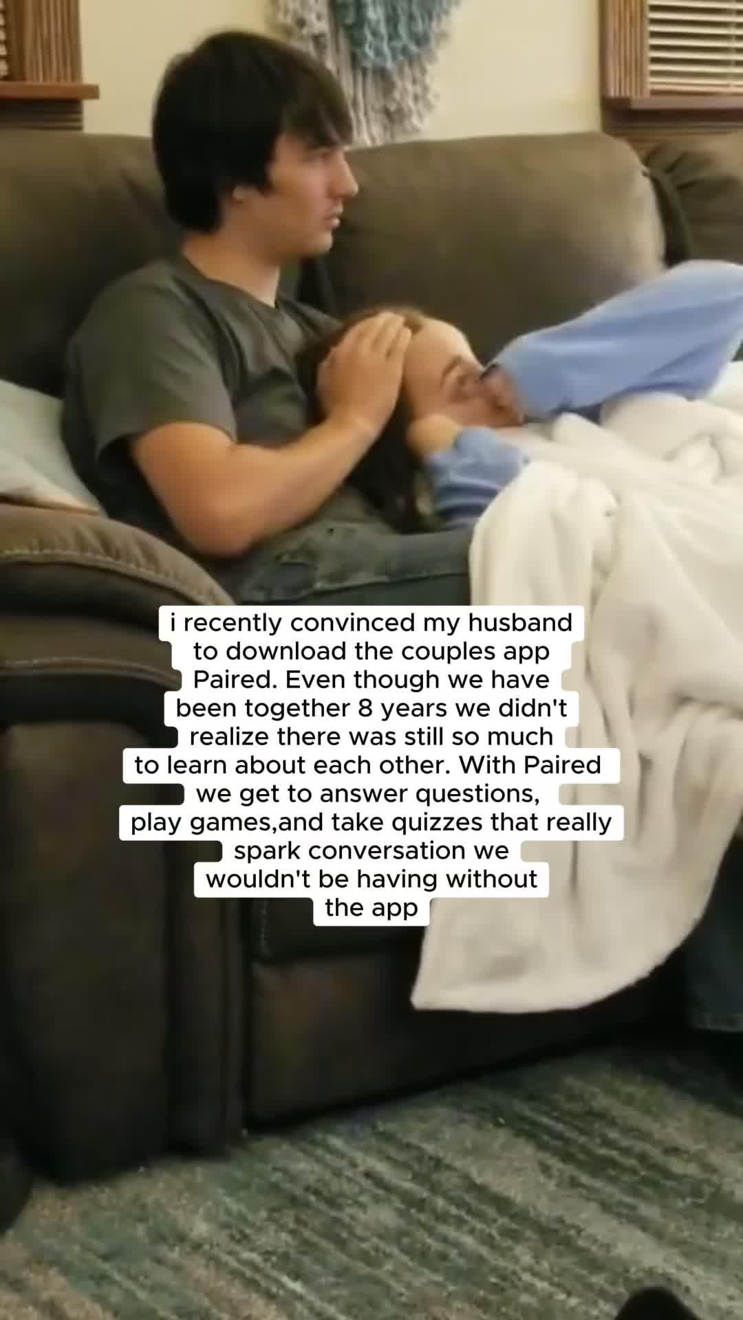 I need to thank the couples app Paired that helped me get through this.