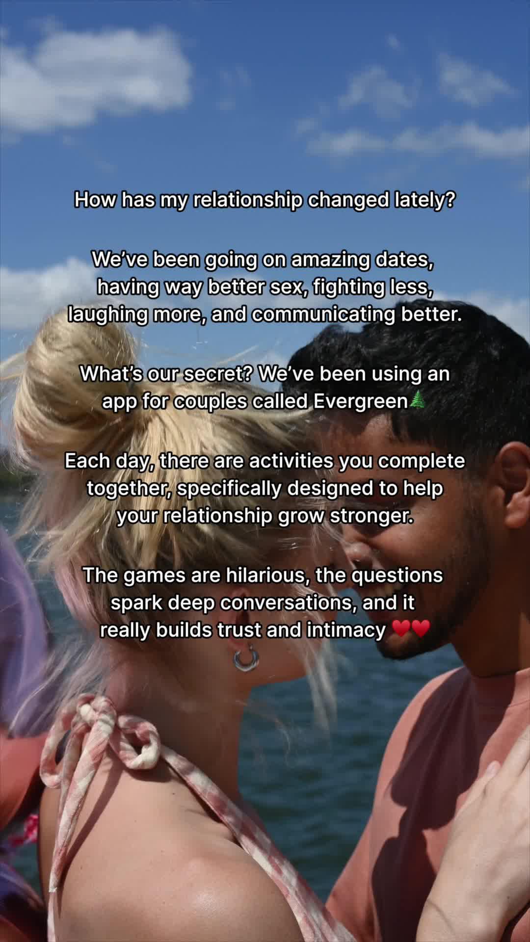 A healthier, happier, and stronger relationship in just 5 minutes a day.