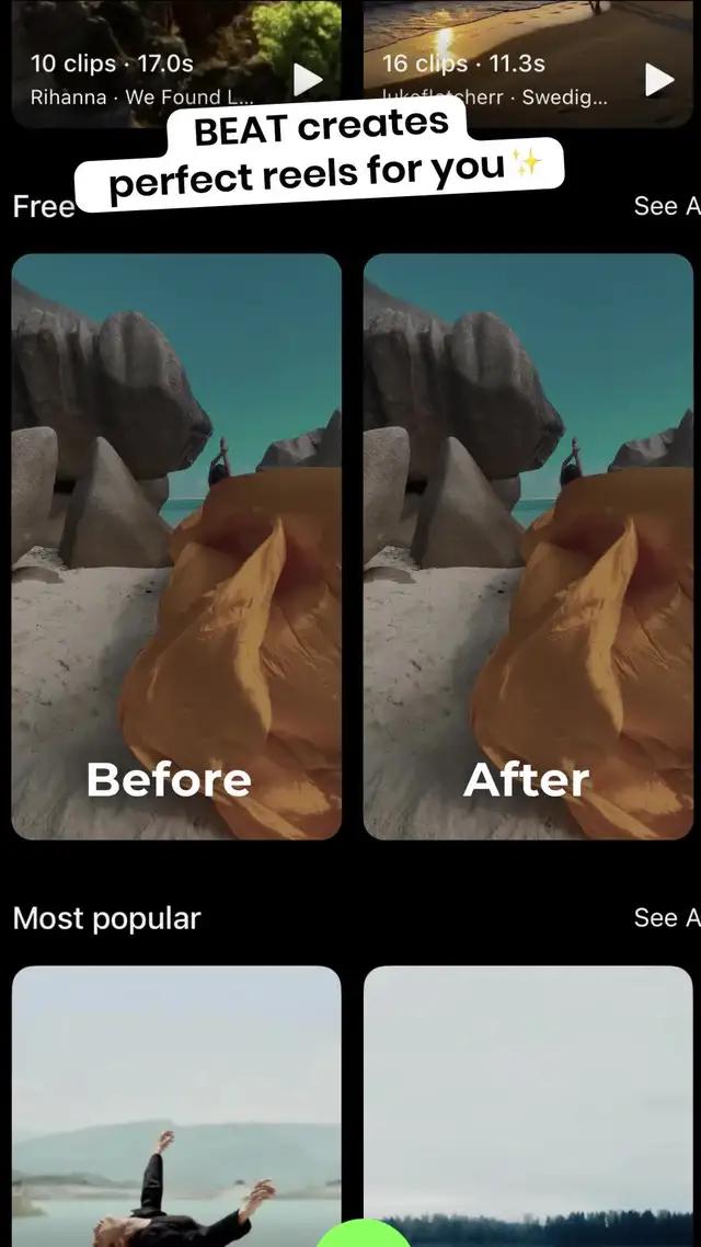 Create Videos in One Click with BEAT!