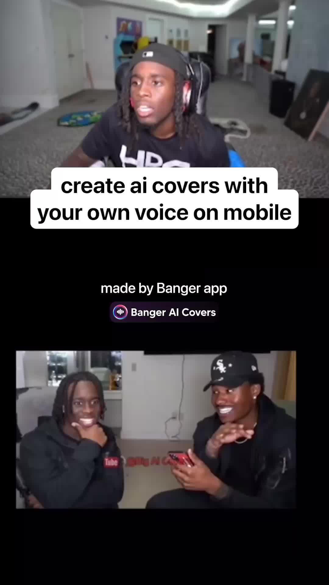 How people react their own voice AI Cover Try it Now!