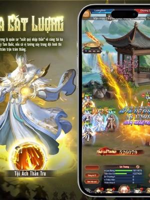 📷【TIÊU ĐIỂM TƯỚNG】GIA CÁT LƯỢNG 📷 📷 Gia Cát Lượng - tự Khổng Minh, là Thừa tướng, công thần khai quốc, nhà chính trị, nhà ngoại giao, chỉ huy quân sự, nhà giáo dục, và cũng là một nhà phát minh kỹ thuật nổi tiếng của nhà Quý Hán (Thục Hán) thời Tam Quốc. 📷 Đừng quên chiêu mộ Gia Cát Lượng tại Lục Tung Tam Quốc nhé Chúa Công ơi! #luctungtamquoc