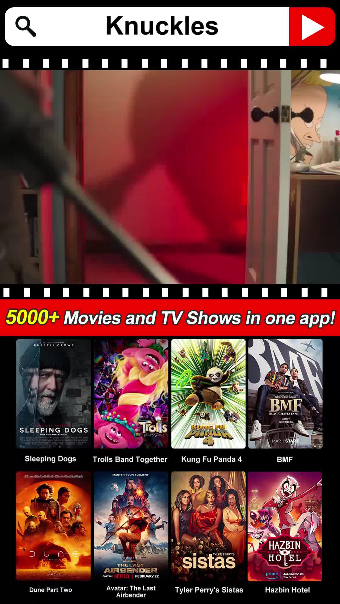 Watch blockbuster movies as you like