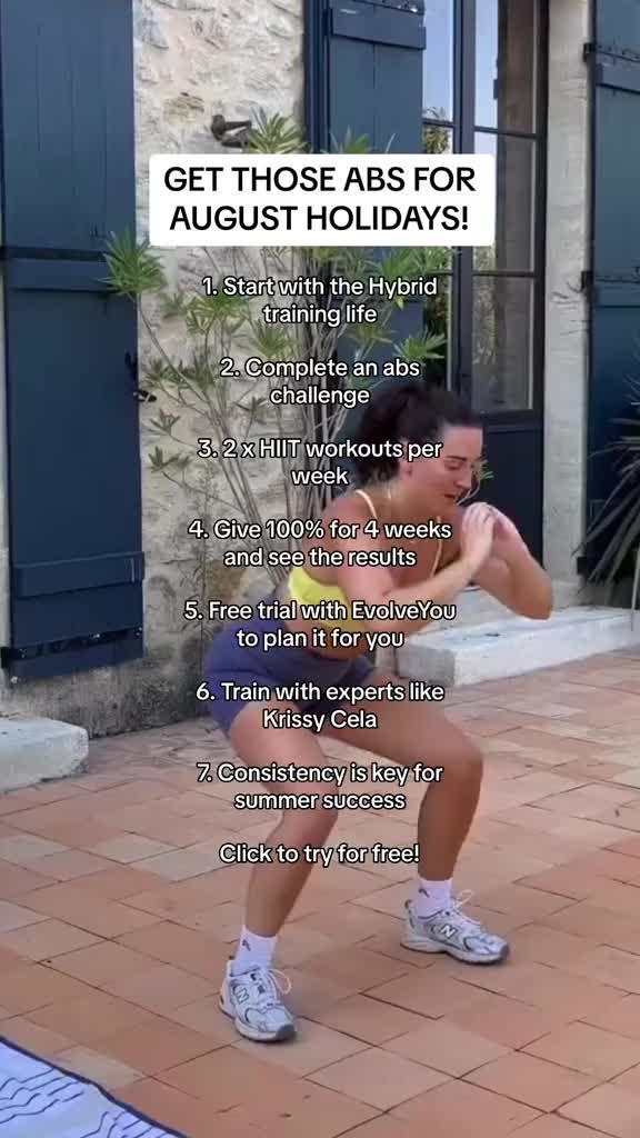 Struggling to be consistent? Try EvolveYou for FREE for seven days and see results