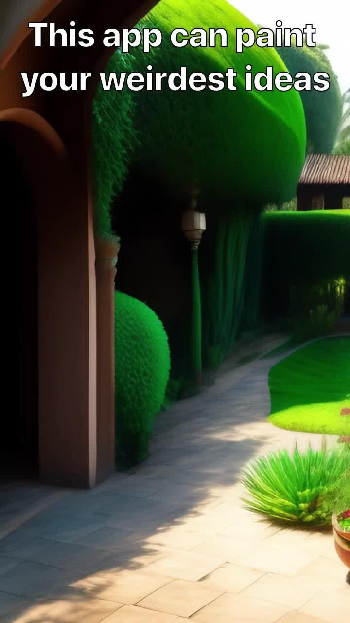 Turn words into AI art with this app!