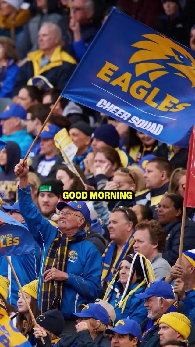 Good morning Weagles fans, rise and grind