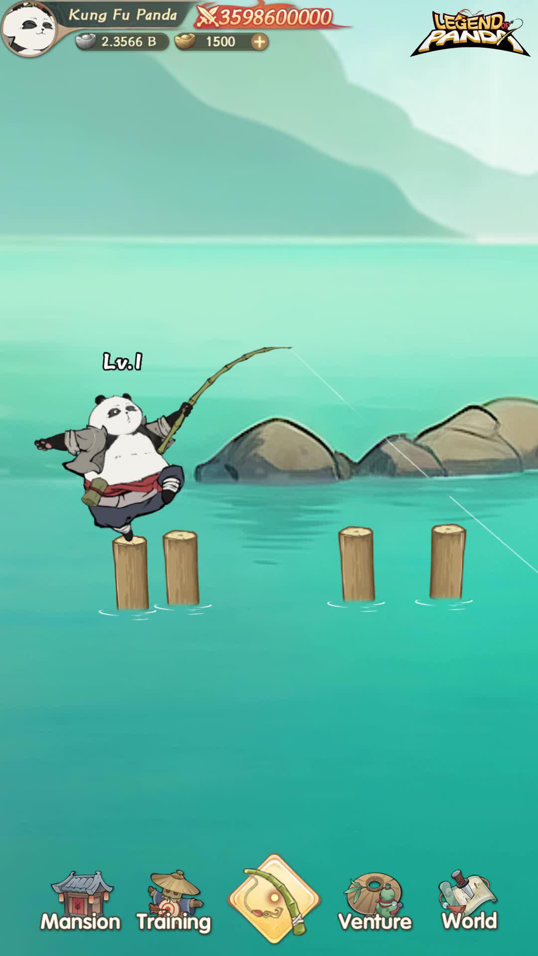 Start with a rod, power up by fishing — auto-fish for endless gear!