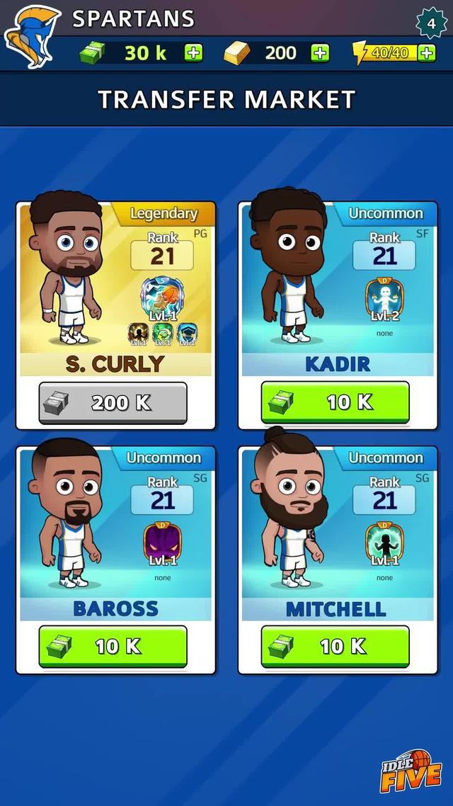 First basketball Idle Game !