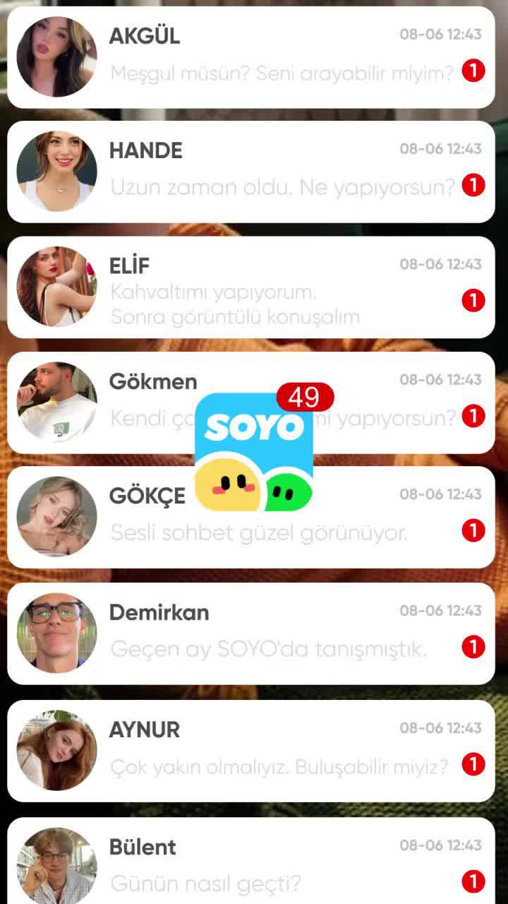 Konuşma ve paylaşım için bir uygulama