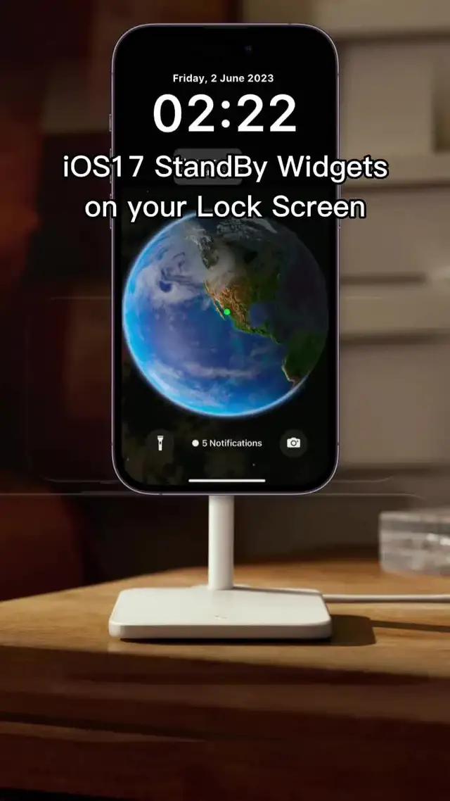 iOS17 widgets on your home screen