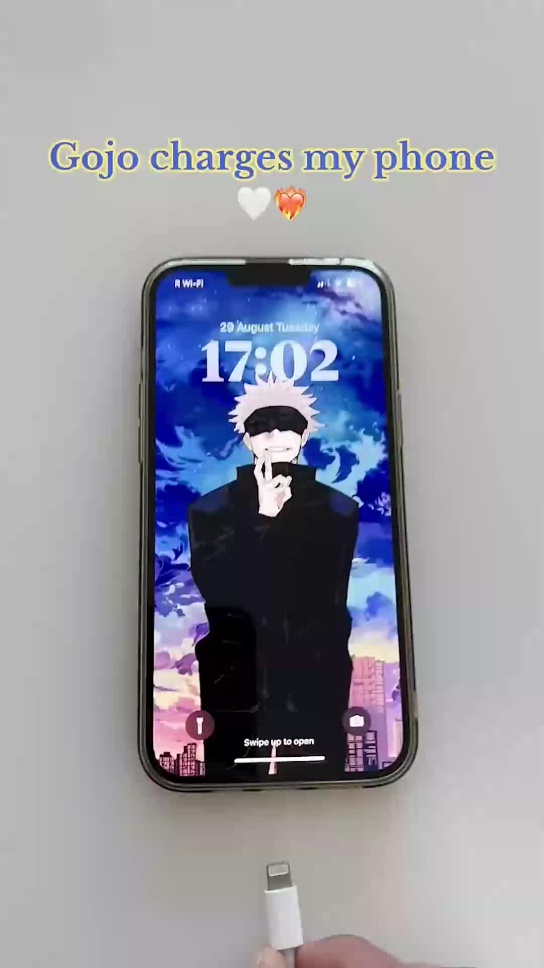 High-tech battery charging animation